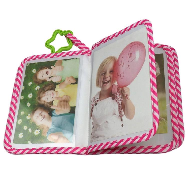 Eerste Jaar Baby Herinneringen Fotoalbum Zacht Stoffen Fotoboek voor het Vastleggen van Speciale Herinneringen met Spiegelende Babydouche Cadeau