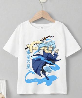 Anime Rimuru Tempest T-Shirt Manga Unisex Sommerhemd Geschenk Kleidung
