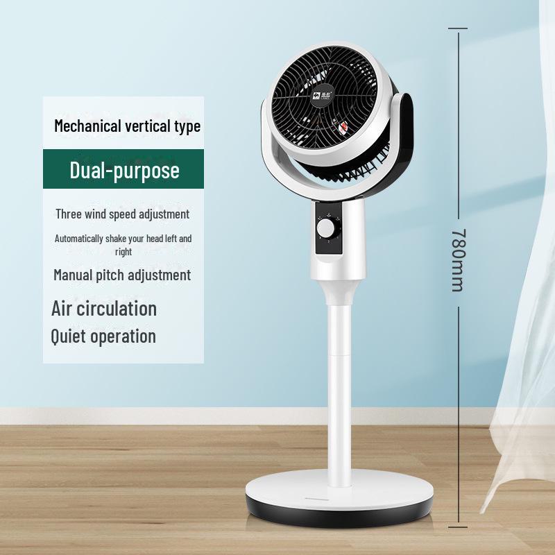 Silent Convection Turbine Fan for Home and Dorms