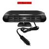 New Electric Car Heater Air Cooler Fan 12V Portable Demister Defroster Heating Fan 200W Dryer Windshield Defogging Accessroi