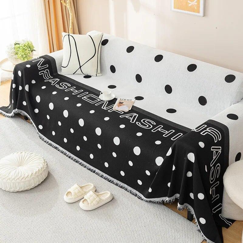 

Цветные круги Синель Чехлы для диванов Ткань Диван Пододеяльник Полное покрытие Универсальный чехол для полотенец для дивана Пыленепроницаемая подушка для дивана 180 x130cm 1pcs