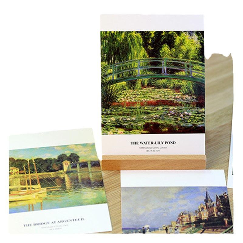 30 ručně malovaných anime pohlednic Monet: Vynikající kreativní ilustrační přání