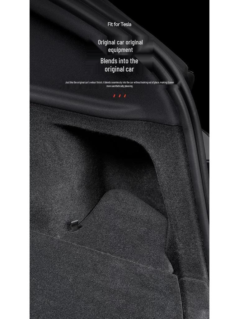 Enhanced Storage Box Side Organizers for 2025 Tesla Model Y/3 Trunks