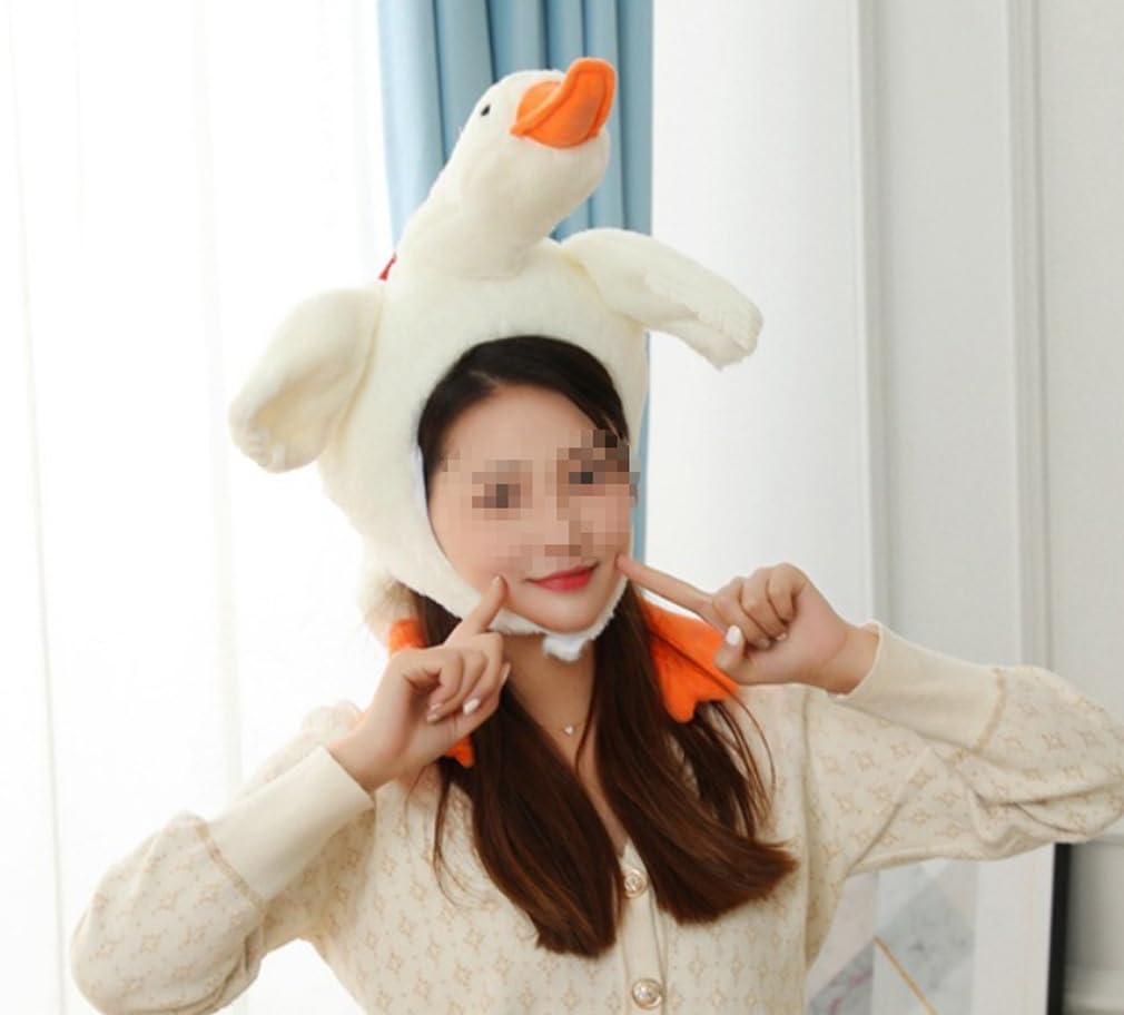 

[DOKiDOKi] Duck, Bird, Cute, Adorable, Cosplay, Transformation, Hat, Mask, Headgear, Plush Toy, Costume, Skit, Halloween, Swan 3820 4211