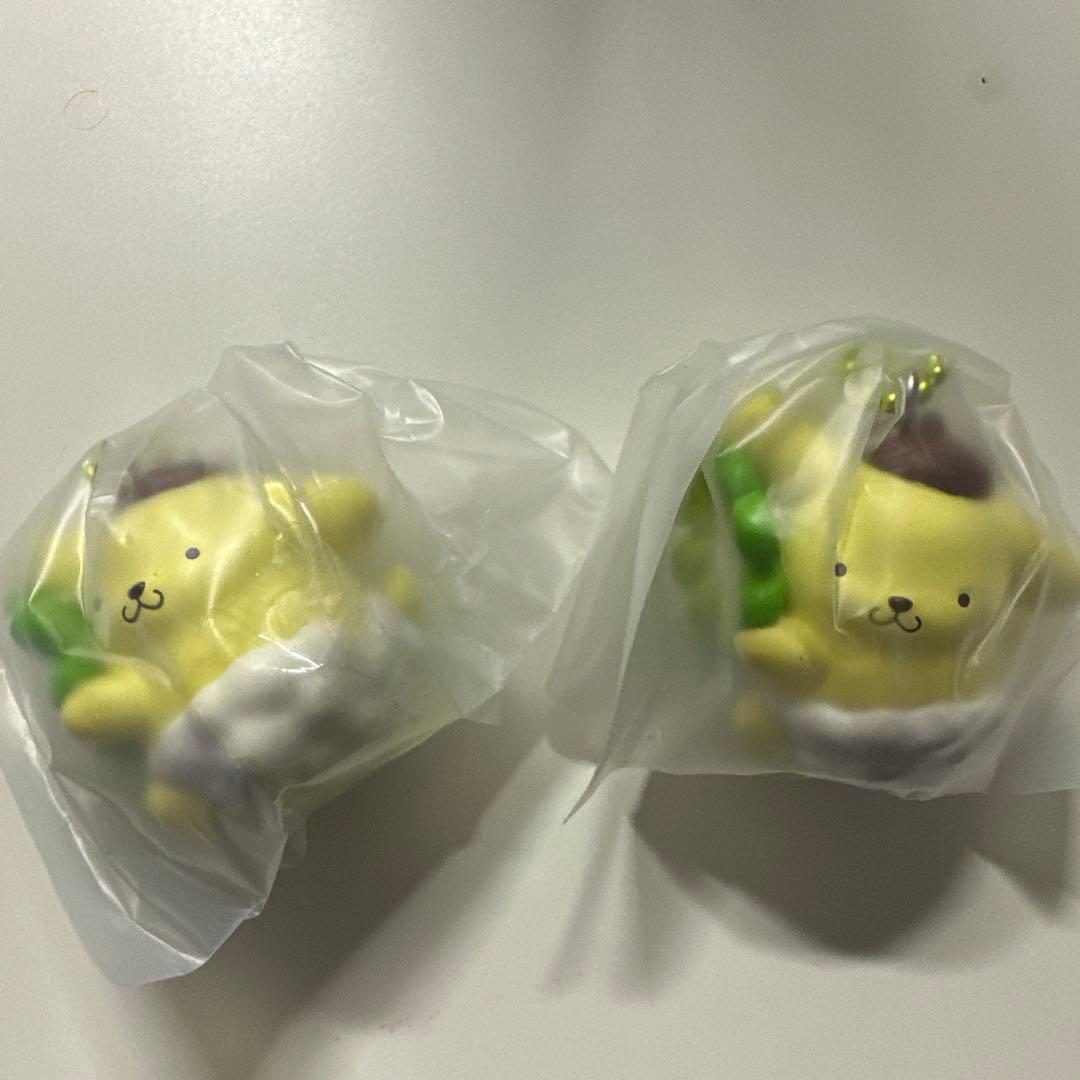 Sanrio Yotsuba s Clover Mascot Pompompurin 2-piece set