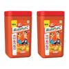 Dabur GlucoPlus-C Порошок для миттєвої енергії Апельсиновий смак Банка 400г | Освіжаючий глюкозний напій з вітаміном С та кальцієм для швидкого відновлення