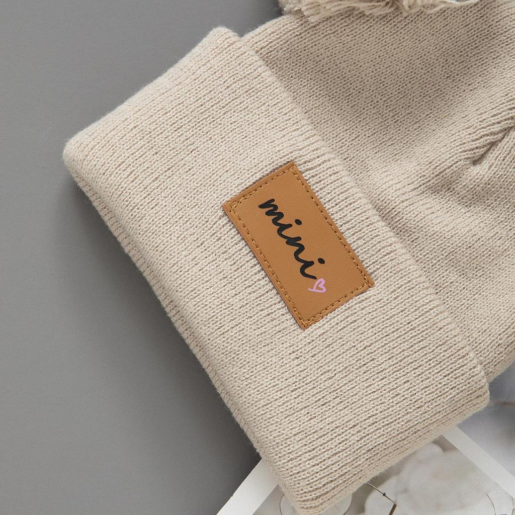 1/2 Stück Neugeborenes Baby Wintermütze Kinder Beanie Mütze für Mädchen Jungen Säuglingszubehör Kinderhüte Elastisch 0-3J Kleinkind Mädchen Jungen Mütze