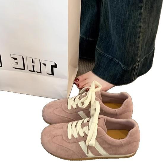 Retro Versatile and Lightweight Flat-soled Forrest Gump Shoes Children's 2025 Summer New Soft-soled Not Tired Foot Board Shoes Retro Women's Shoes