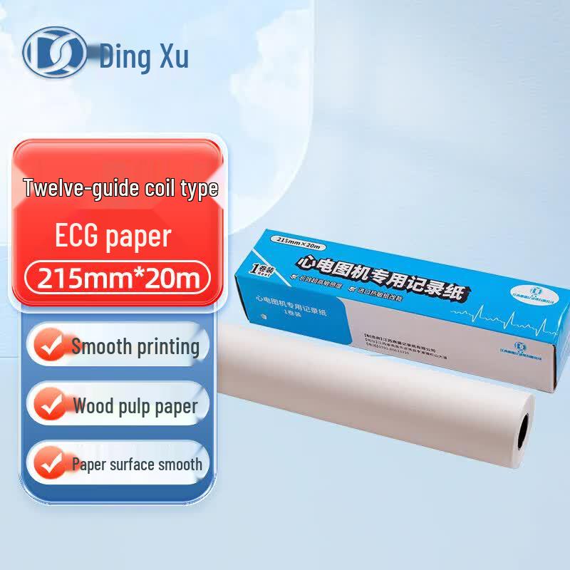 Dingxu 12-Lead ECG Recording Paper