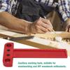 260MM T Type Square Ruler Aluminum Alloy Carpentry Marking Tool  Construction Projects