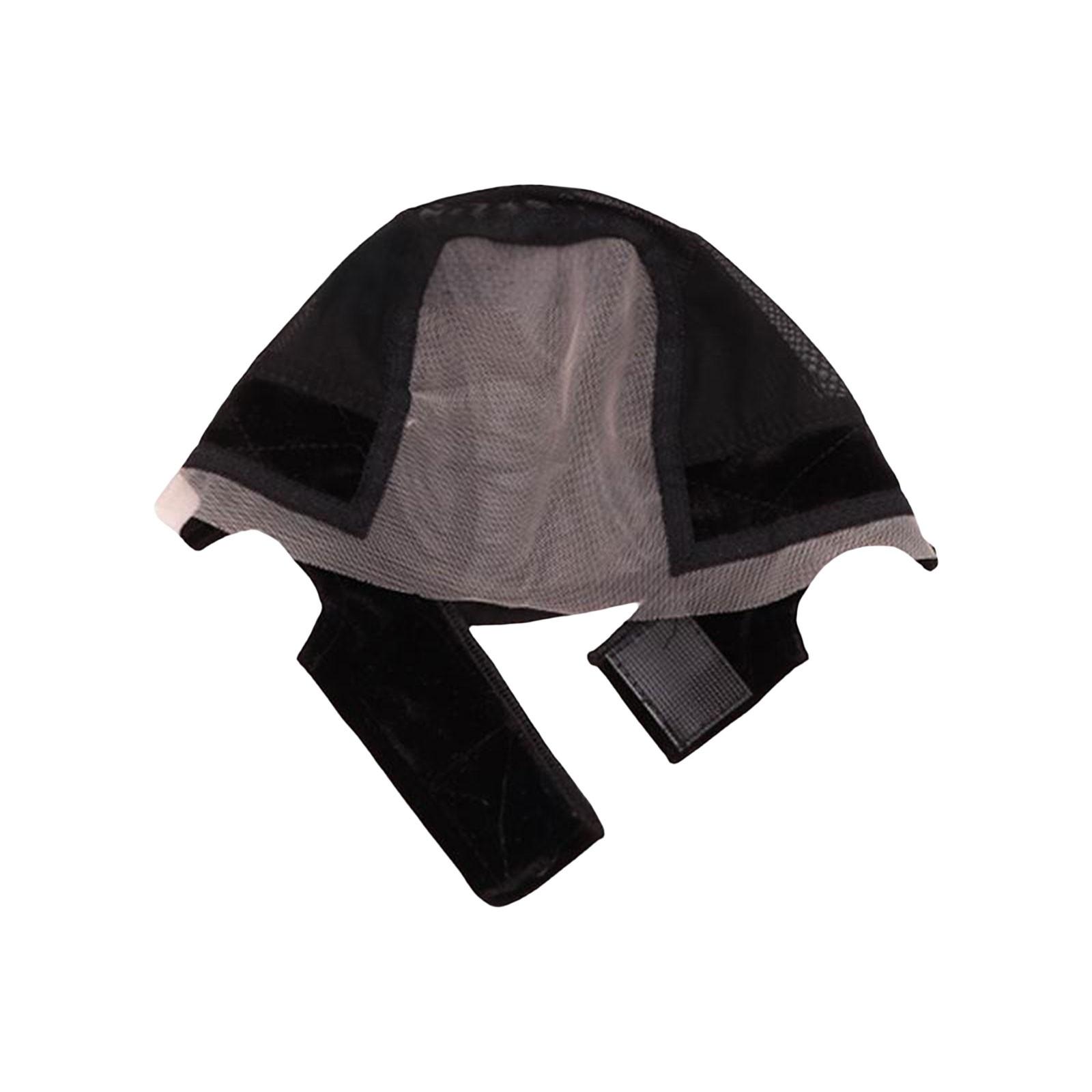 

Бархатный кружевной парик сетка-шапочка кружевная повязка на голову парик сетка-шапочка уход за кудрявыми волосами One Size чёрный