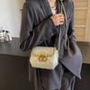 Bag Women's New Fashion Square Bag Niche Versatile Shoulder Messenger Bag
