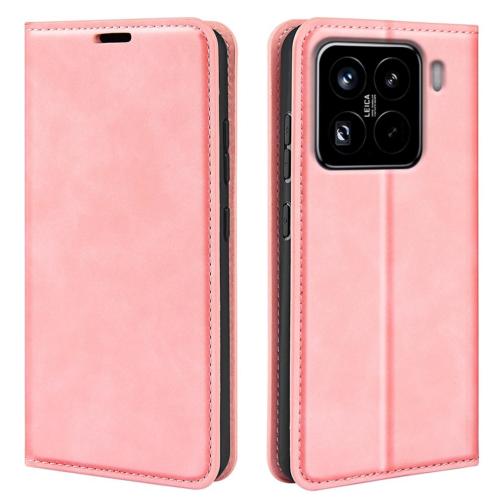 For Xiaomi 15 Pro Case Skin-Touch Leather Wallet Phone Cover