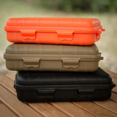 EDC-Werkzeugkasten, Outdoor-Camping-Überlebenskit, stoßfestes, wasserdichtes Gehäuse, versiegelte Box, kleine Aufbewahrungsbox für das Outdoor-Überleben.