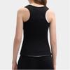 FILA Original Fashion Casual Simple Knit Sleeveless Vest Women tops Black F51W529103F-BK