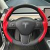 Car Steering Wheel Cover for Tesla New Model Y Juniper 2025 for Model Y/3 Booster Suede Cover Anti-skid Steer-Wheel Protector