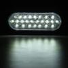 Pack of 2 Tail Lights High Visibility 24LED Recessed Suitable for Enhanced Safety on Trucks and Trailers Large Vehicles