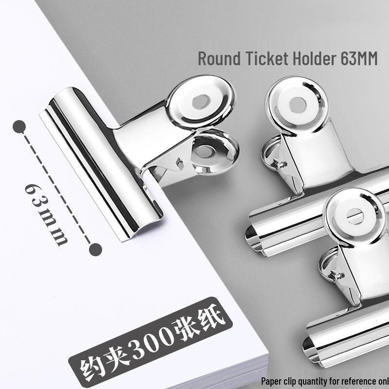 Stainless Steel Multifunctional Butterfly Clip for Drawing Boards and Files
