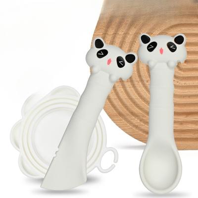 Tierfutter-Dosenlöffel, Dosenfutterdeckel, Nassfutter, Trockenfutterlöffel, Fütterungslöffel, Rührlöffel, Silikon-Dosenöffner für Katzen, Versiegelter Deckel