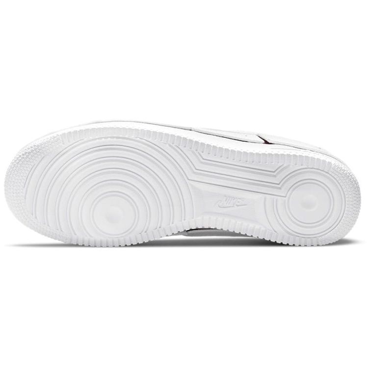 Nike Air Force 1/1 White Varsity Red Men Sneakers Black DC9895-100