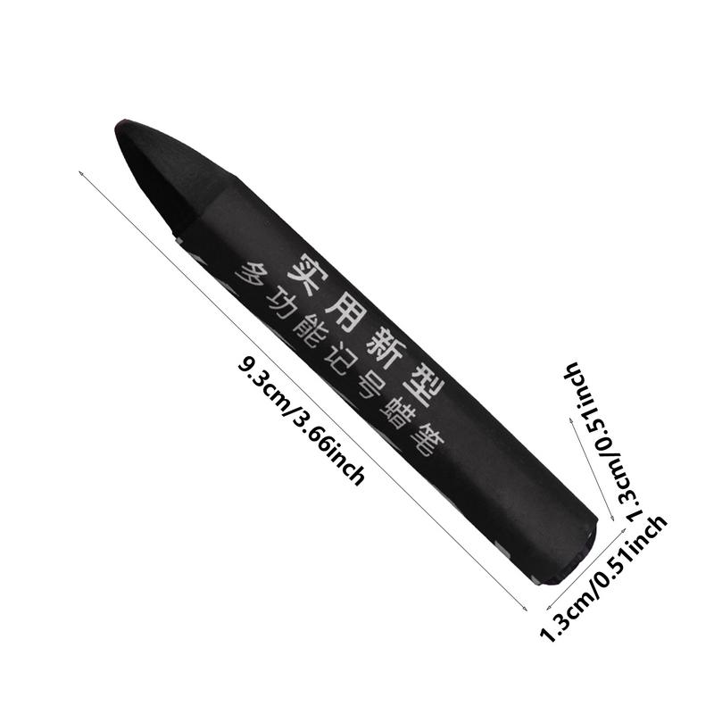 Kreidemarker für Reifen Wasserdicht Ölbeständig Kreidemarker Tragbare Markierungskreiden zum Markieren von Reifenschäden Leichte Kreide