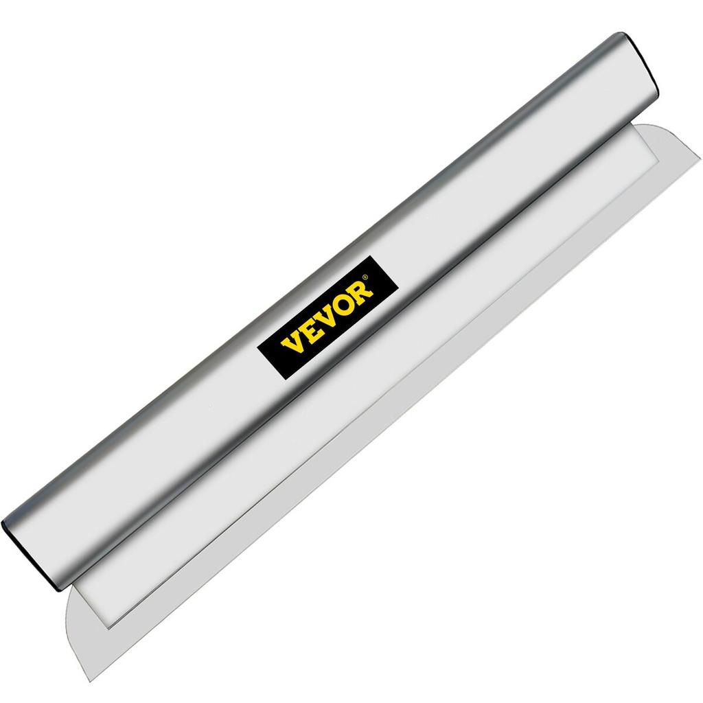 Drywall Skimming Blade, 40inch Smoothing Knock-Down Knife, Stainless Steel Putty Knife Finishing Tool, High-Impact End Caps for Sheetrock Drywall