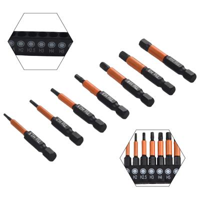 Hex Head Wrench Screwdrivers Magnetic 6.35mm Shank