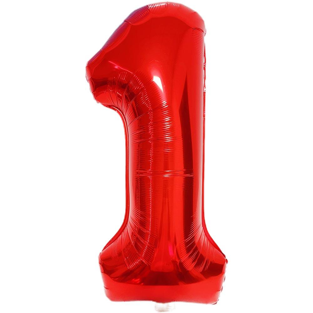 Multi Color Large Numbers 1 Balloon 32Inch 1 2 3 4 5 6 7 8 9 Birthday Ball Red Digit Bachelorette Balloons Figure Golob Balloons