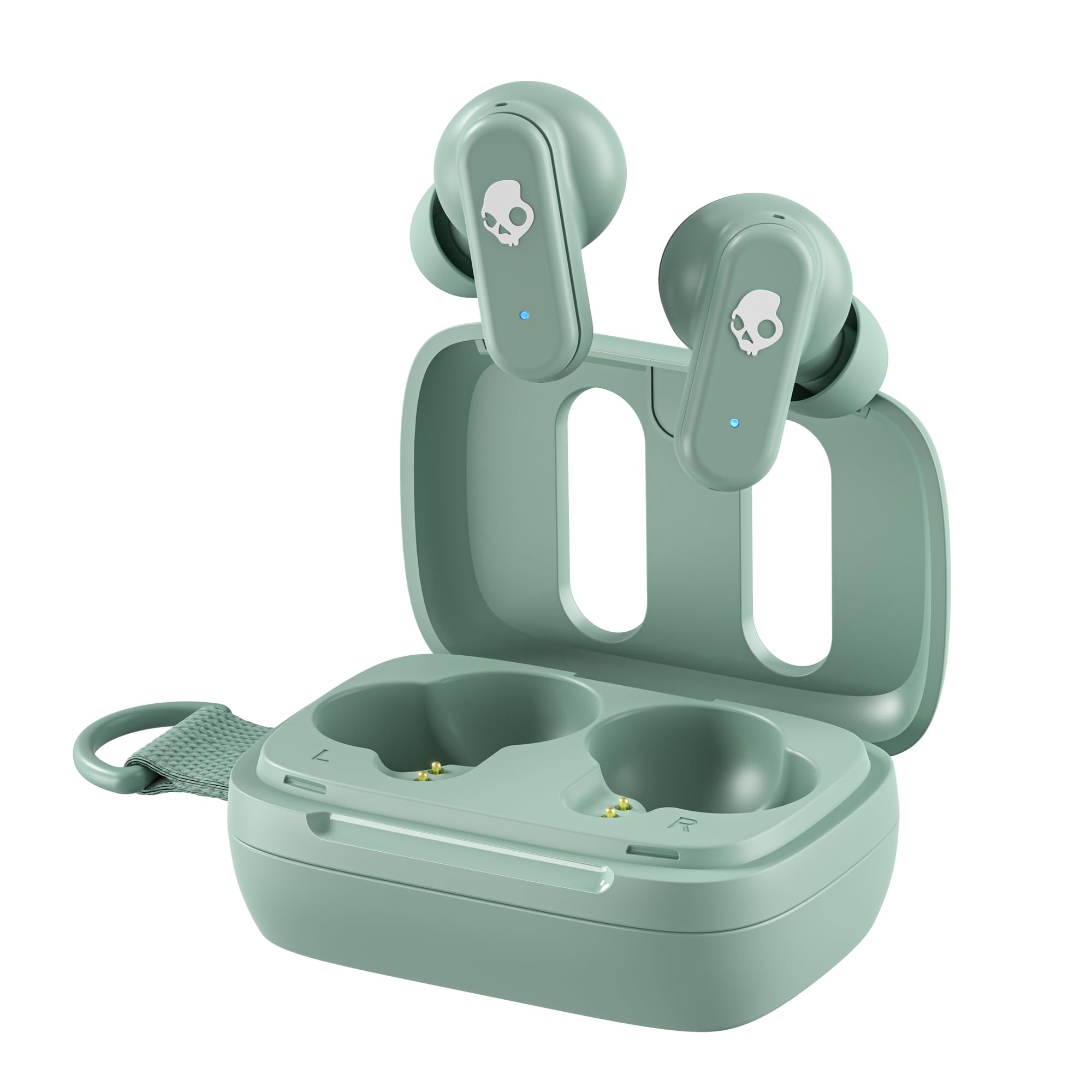 

Official Skullcandy Store Dime3 Wireless Bluetooth with Deep Up to 20 Hours of Fast IPX4 and Includes Original Tile Sticker Earbuds, 5.3 Mic,