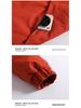 Unisex Graphene Windproof Jacket: Thick, Warm, Solid Color for Outdoor Sports & Mountaineering