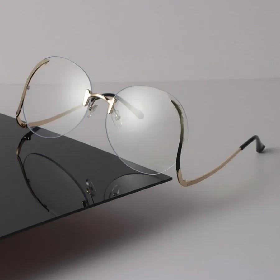 

Роскошные круглые солнцезащитные очки Женские Мужские Крутые Брендовые Дизайнерские Зеркальные Солнцезащитные очки Женские Мужские Безободковые