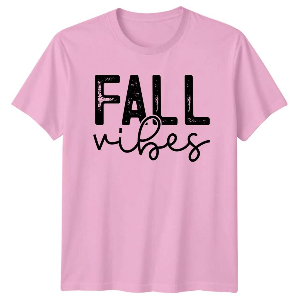 Fall Vibes Autumn Seasons Graphic Tee Unisexs TShirt Unisexs Top