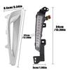 Pair LED DRL Turn Signal Lamp For Toyota Prius 2019 2020 2025 Daytime Running Light Fog Headlight Car Accessories Assembly