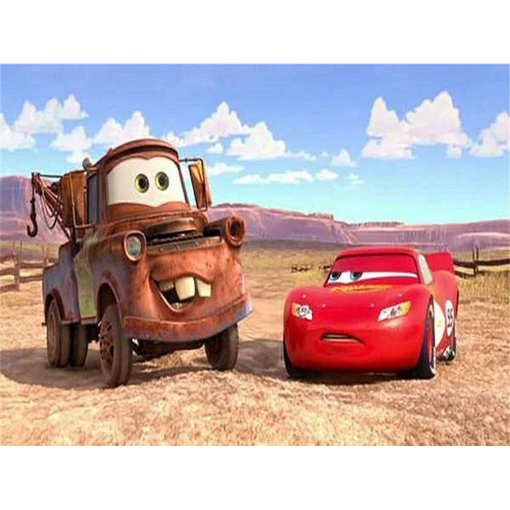 Disney Cartoon Car Crafts Kit Square Puzzle Artificial Diamond Painting 5d Art Mosaic Stitch Decor House Pixel Room Home Large