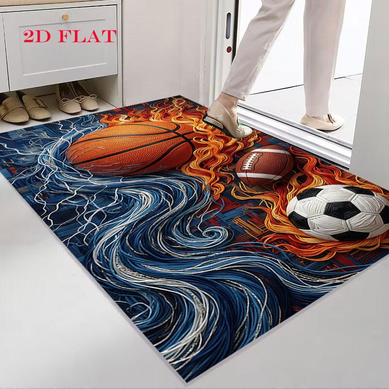 Neutral Sense Carpet Rug for Living Room Bedroom Home Sofa Decoration,Kids play Nonslip Floor Mat