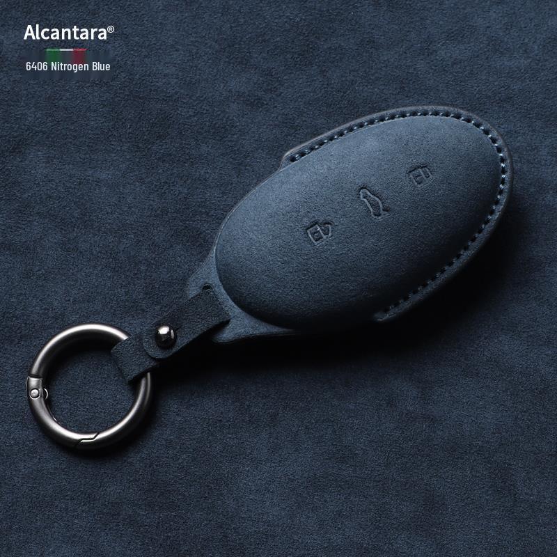 Advanced Suede Key Case for Feifan Auto R7 & F7 with Full Coverage and Big Screen Protection