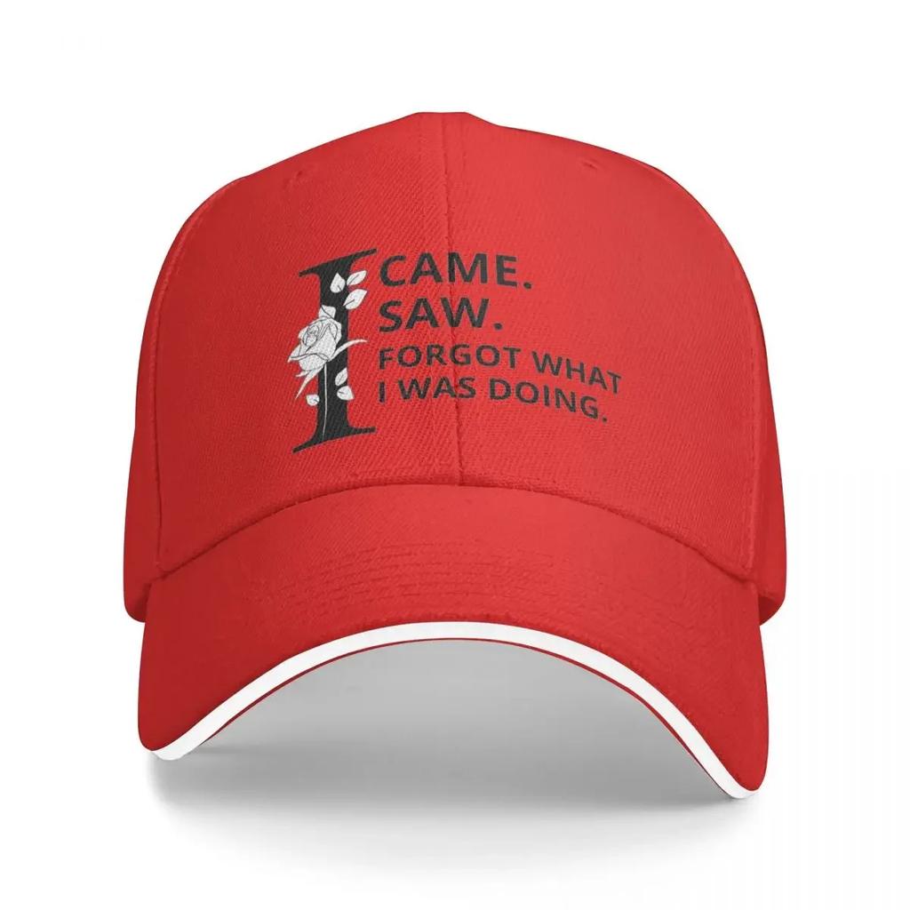 ADHD Joke Cap Fashion Casual Baseball Caps Adjustable Hat Hip Hop Summer Unisex Baseball Hats Customizable Polychromatic