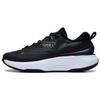 Li Ning SOFT WARM Fashion Fabric Cushioning Breathable Low Top Running Shoes Women's Black AGLT124-1
