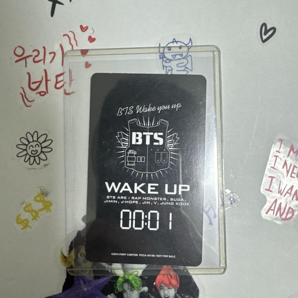 [FOLOSIT] Card de schimb BTS V wakeup Taehyung V