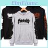 Thsher Printed Hoodie Sweatshirt For Men Women Teens Stylish Warm Pullover With Big Pocket