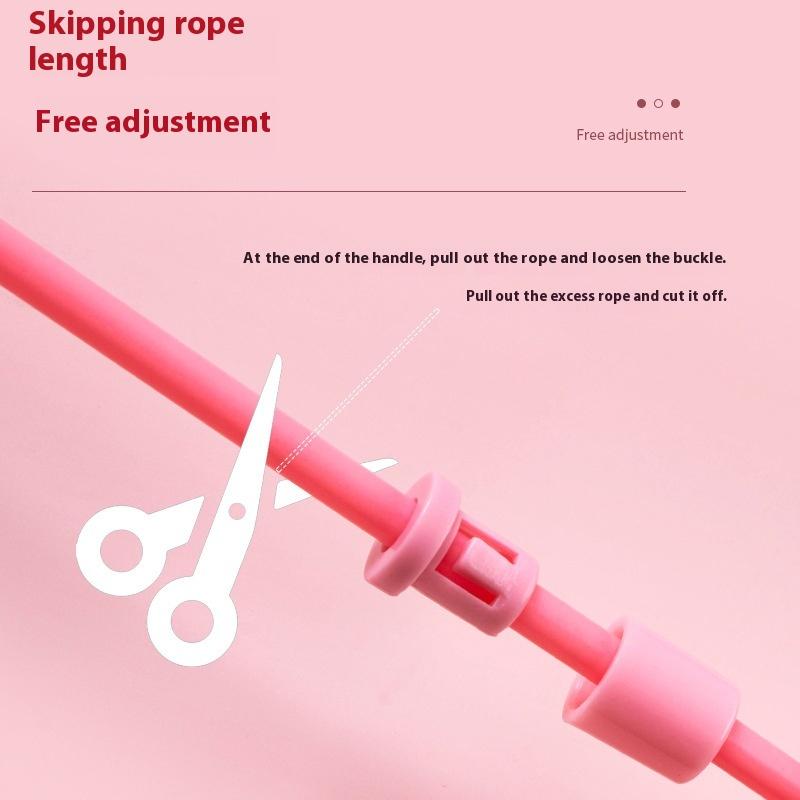 1Pc Racing Corded Jump Rope Sports Fitness Leisure Cordless Weighted Fitness Exercise Secondary School Exam Sporting Goods