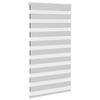 Doppelrollo Hellgrau 90x100 cm Stoffbreite 85,9 cm Polyester