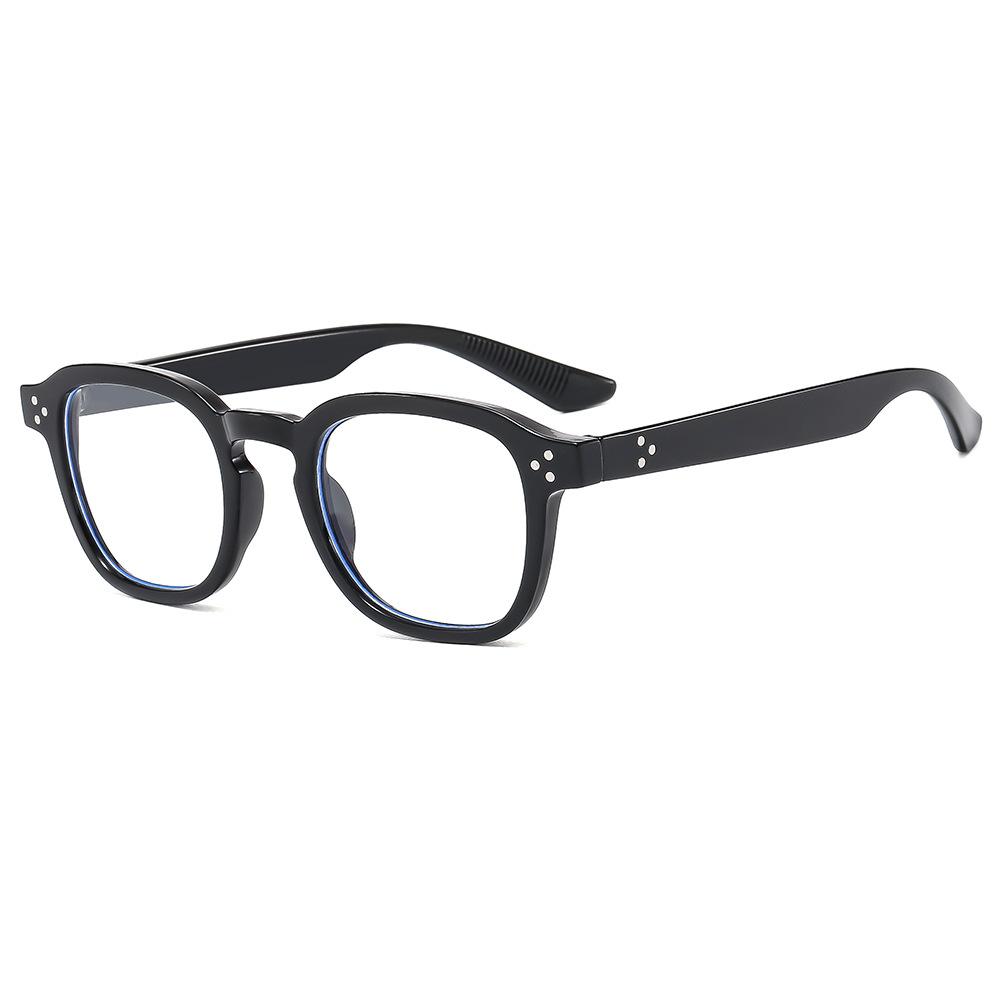 Retro Round Optical Frames Eyewear Frames Optical Men Glasses Luxury Eyeglasses чёрный