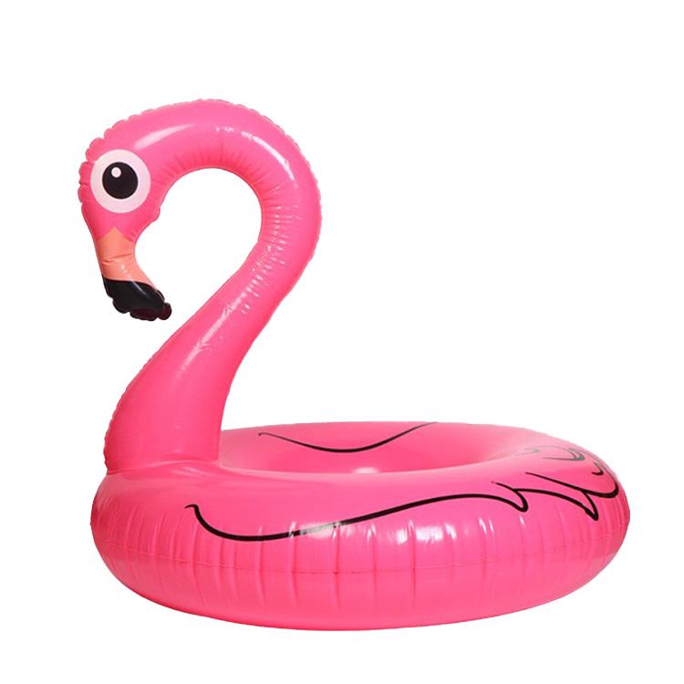 Thickened Adult Flamingo Inflatable Swim Ring & Water Toy