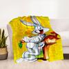 Bugs Bunny Mailbox Kids Room DecorationsBlanket Flannel Throw Blanket for Sofa, Bed, Travel, Camping, Office