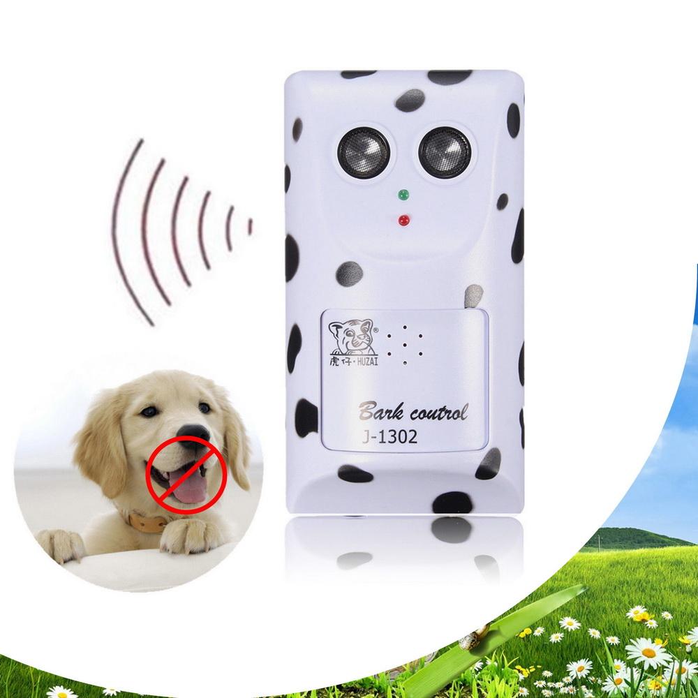 Ultrasonic Dog Bark Control Device – Wall Mounted Training Tool Sound Activated Safe No-Harm Bark Stopper with Adapter 4