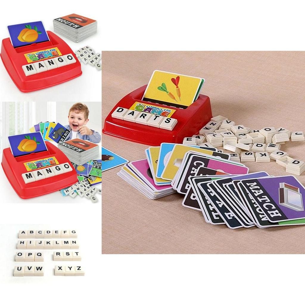 Engaging Educational English Spelling Alphabet Letter Game For Kids Learning Fun