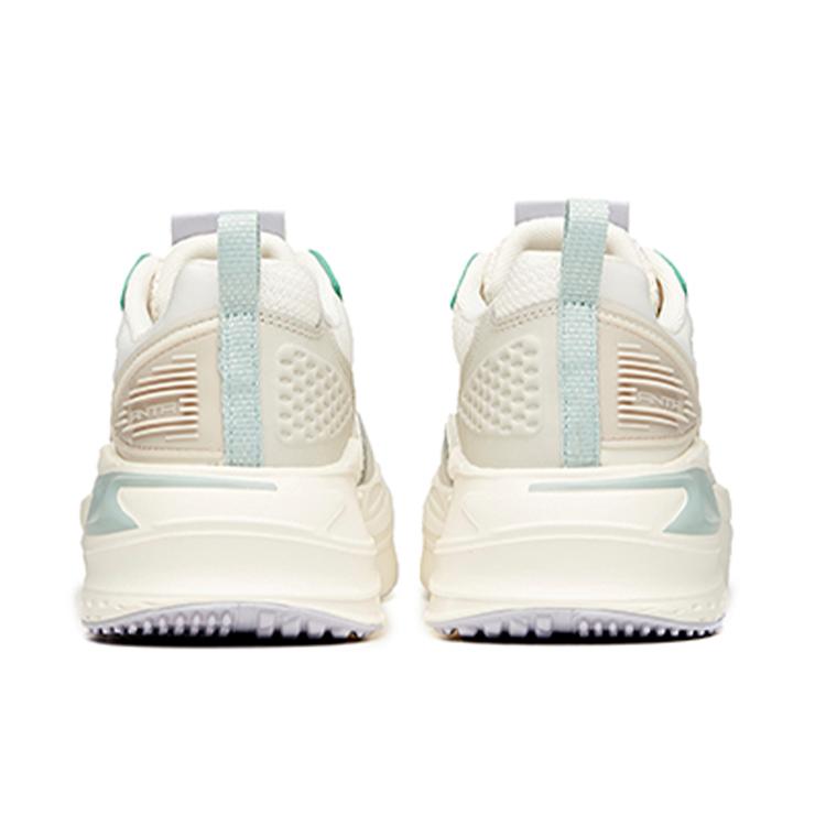Anta Life Collection MIX Fission Anti Slip Wear Resistant Low Top Sports Casual Shoes Women's White Gray Purple 122118812-2
