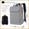 Li Shen Flap Nylon Laptop Backpack
