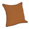 Washed Cotton Cushion 40x40 Cm SPIRIT Bronze, by Soleil d'Ocre